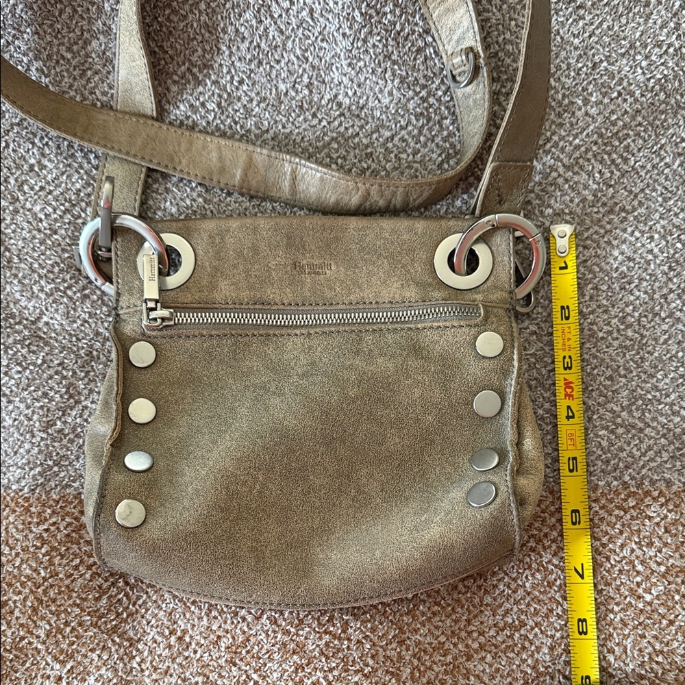 Hammitt Tan Tony Crossbody Bag with Silver Accents - Picture 4 of 11
